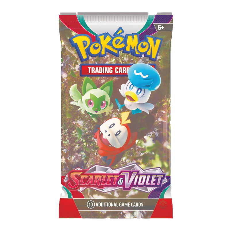 Scarlet & Violet Booster Pack (öppnas live)