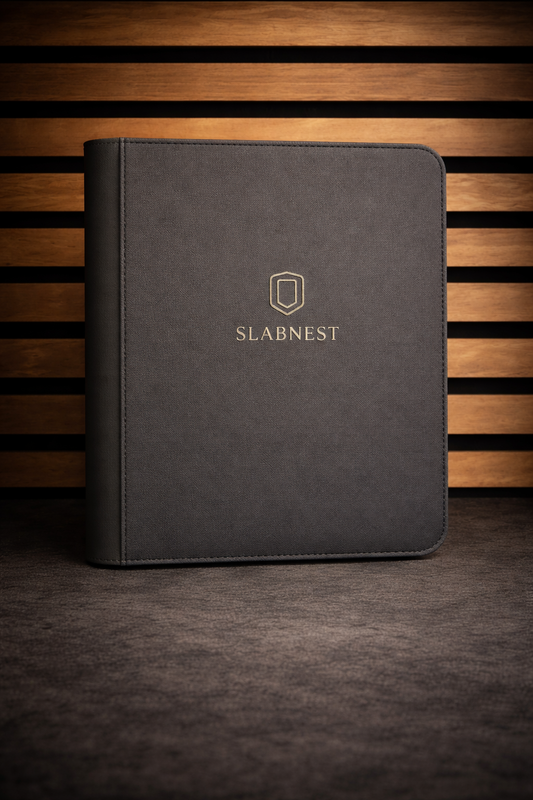 Slabnest pärm för samlarkort – 12‑pocket (480 kort)