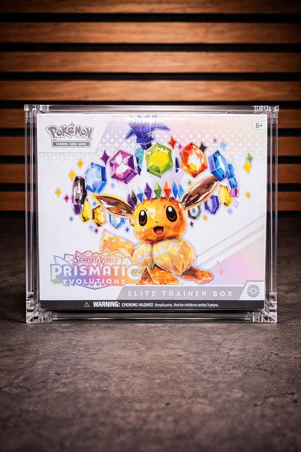 Akrylbox från slabnest för Pokémon Elite Trainer Box - Premium