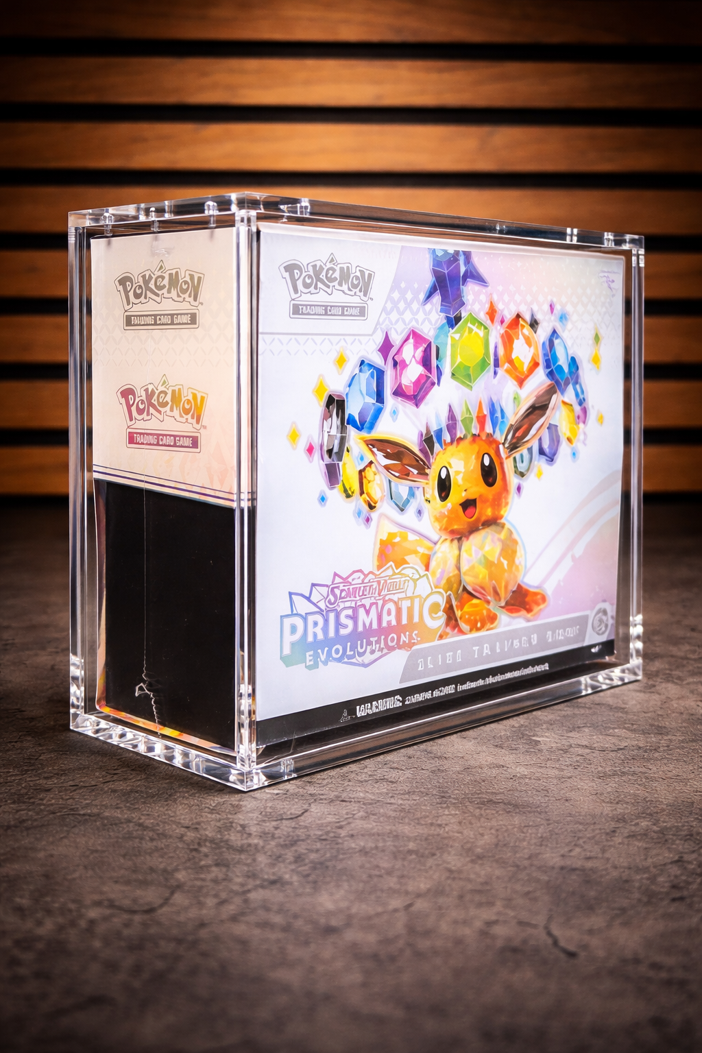 Akrylbox från slabnest för Pokémon Elite Trainer Box - Premium