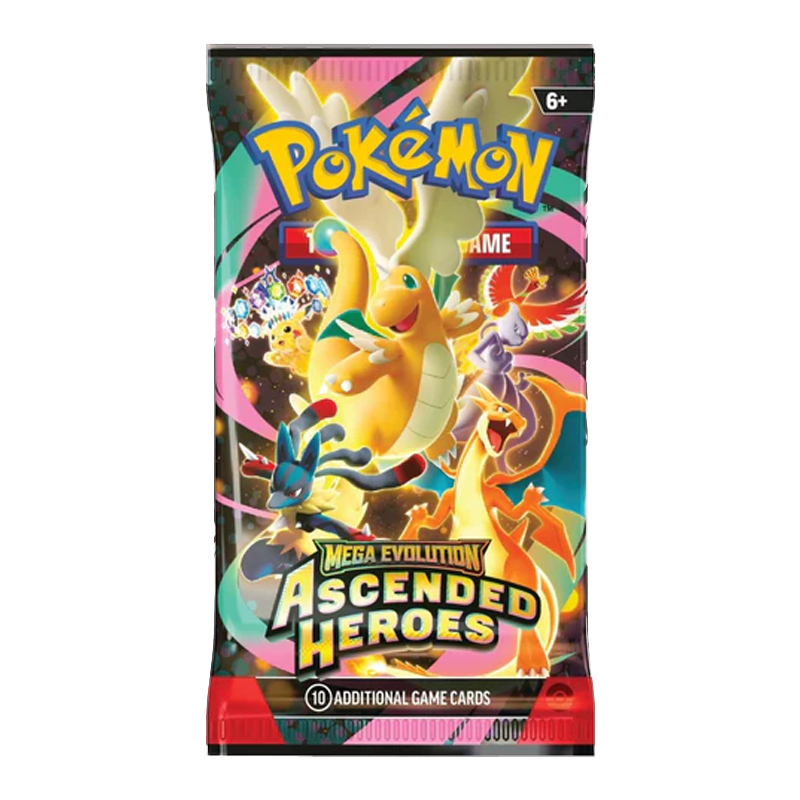 Ascended heroes booster pack (Öppnas live)