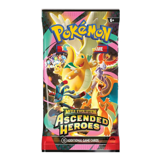 Ascended heroes booster pack (Öppnas live)