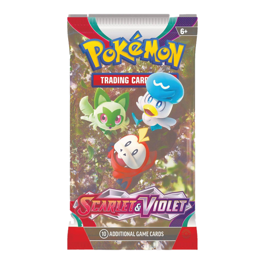 Scarlet & Violet Booster Pack (öppnas live)