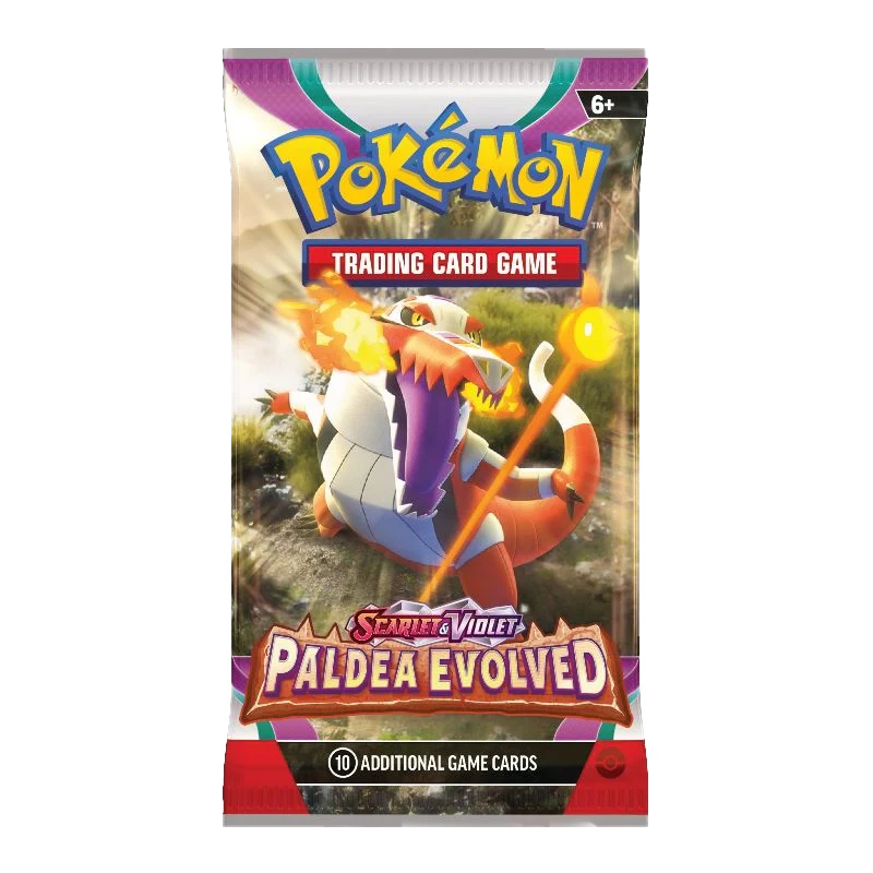 Paldea evolved booster pack  (Öppnas live)