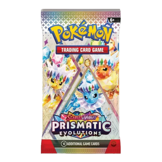 Prismatic Evolutions Booster Pack (Öppnas live)