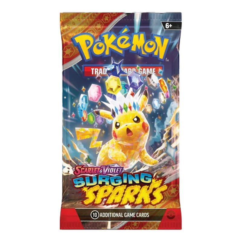 Surging sparks booster pack (Öppnas live)