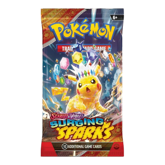 Surging sparks booster pack (Öppnas live)